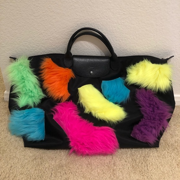 LIMITED EDITION Longchamp x Jeremy Scott Bag - Picture 2 of 7